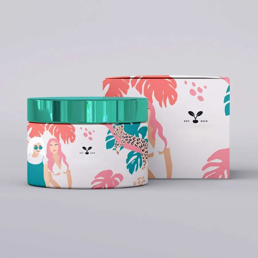 custom printed cream boxes