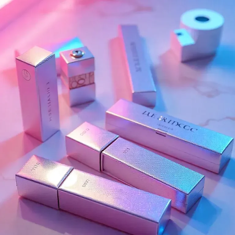 holographic lip gloss boxes