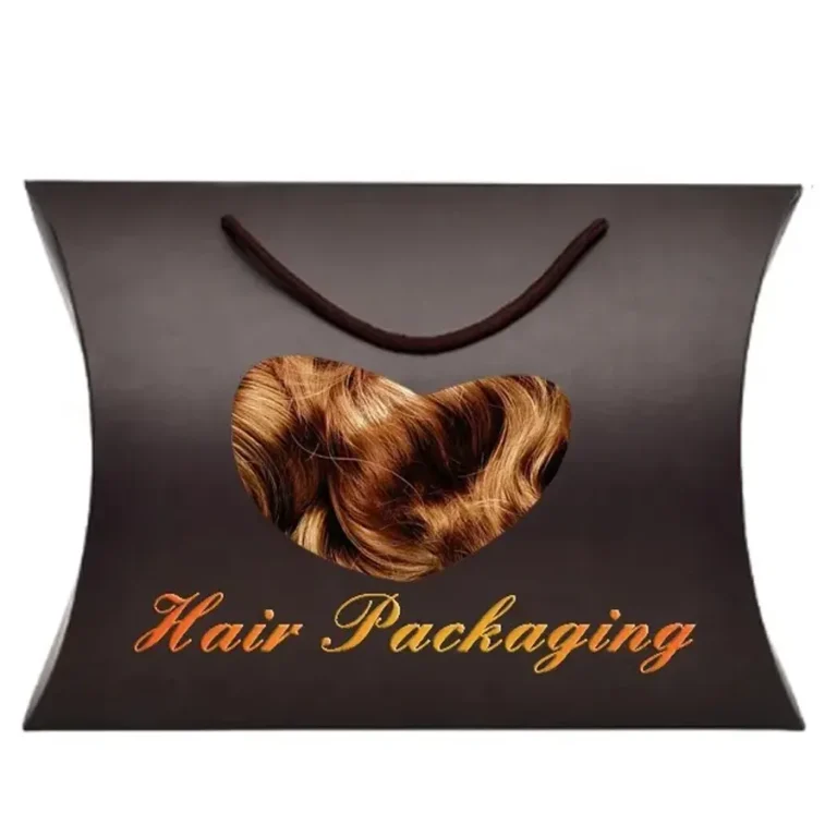 matte black hair extension boxes