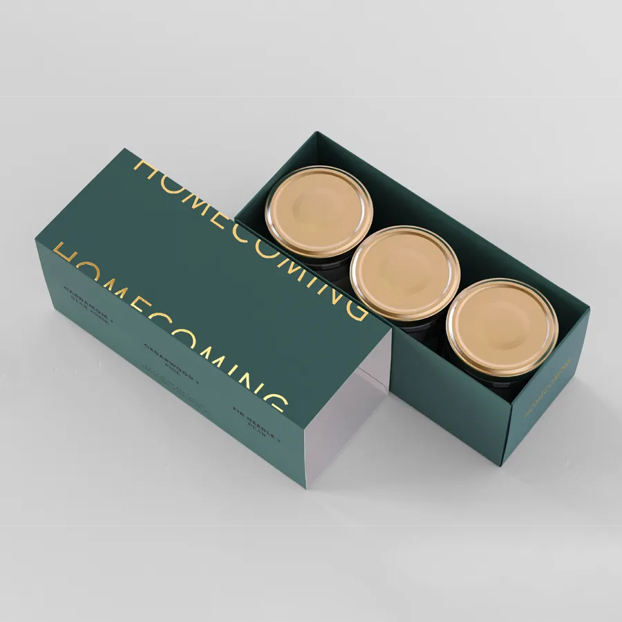 Candle tray and sleeves boxes