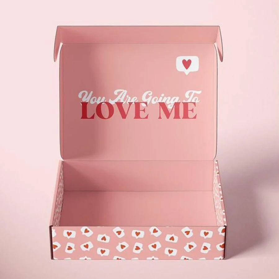 Pink Mailer Boxes