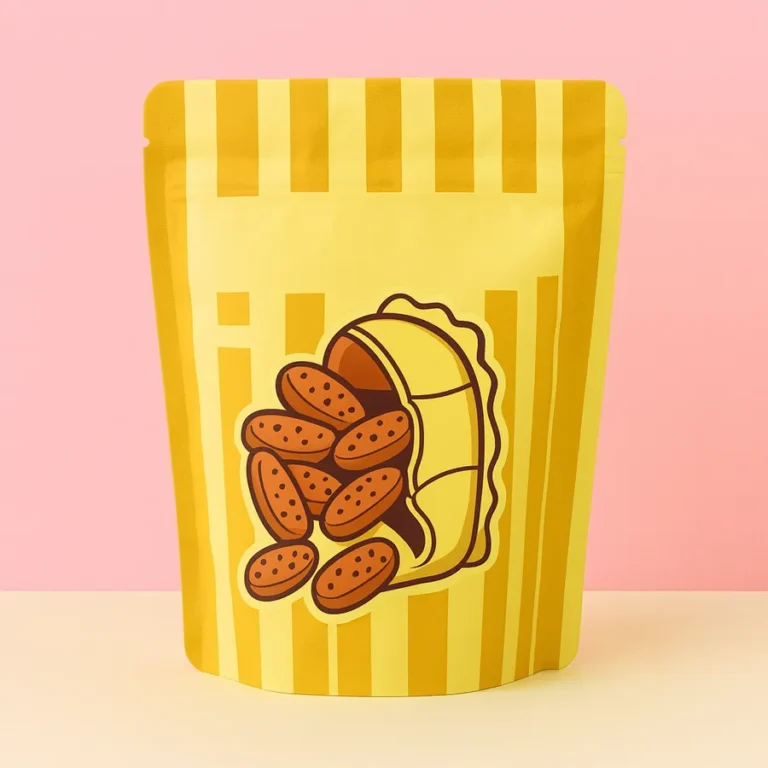 Custom Biscotti Mylar Bags-3