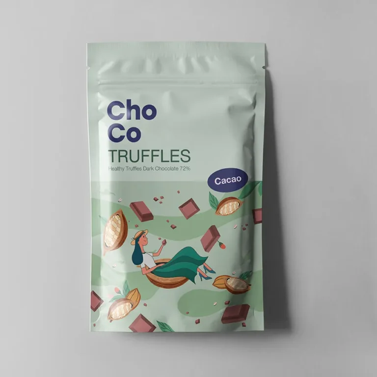 Custom Biscotti Mylar Bags-4