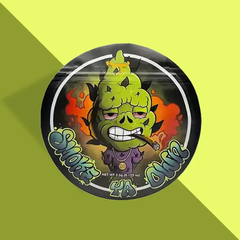 Custom Circle Mylar Bags-2