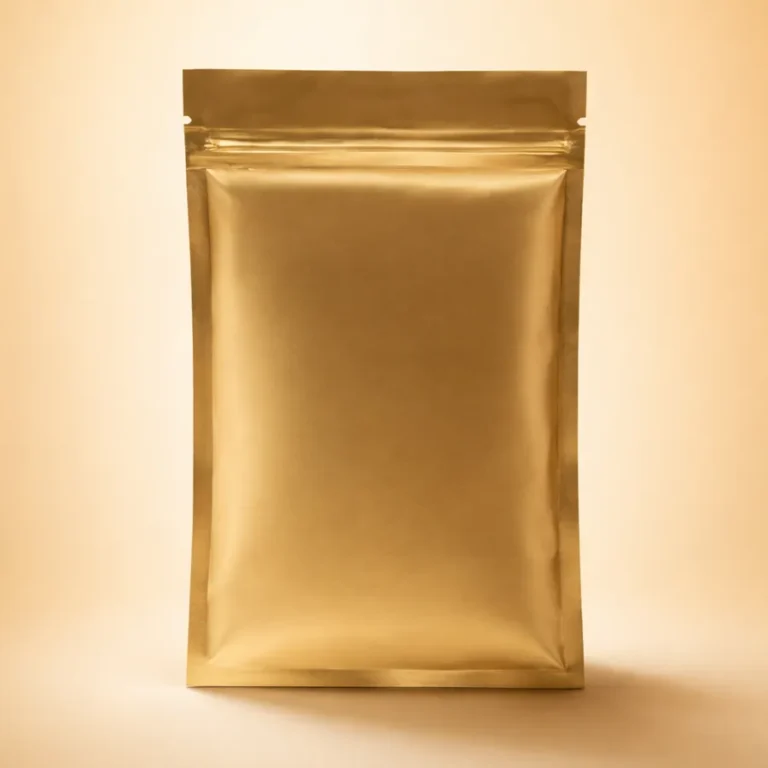 Custom Gold Mylar Bags-2