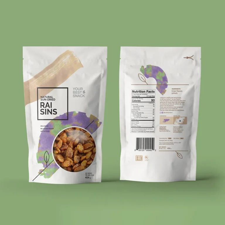 Dried Fruit Packaging Bags
