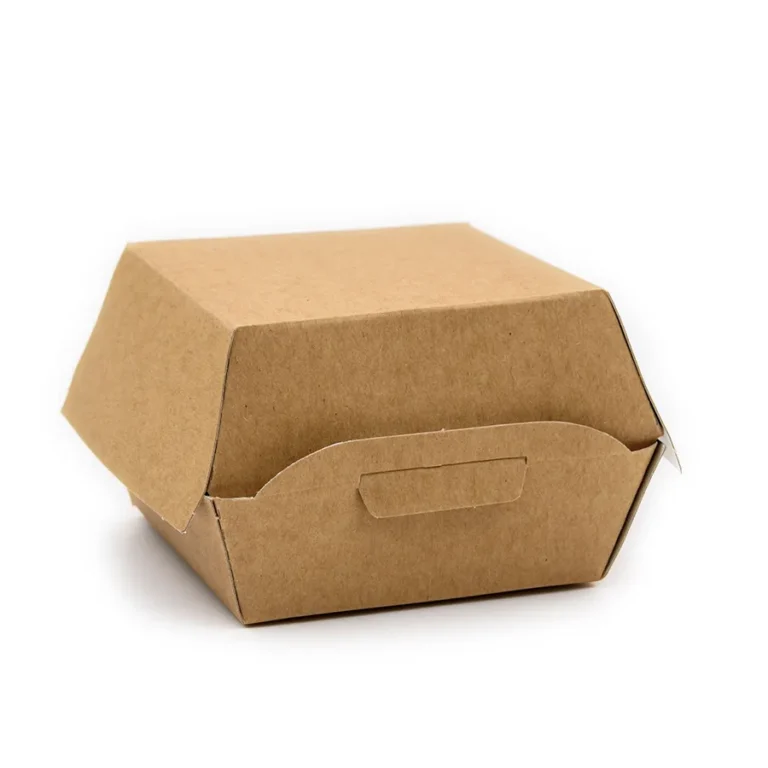 Small Kraft Burger Boxes -4